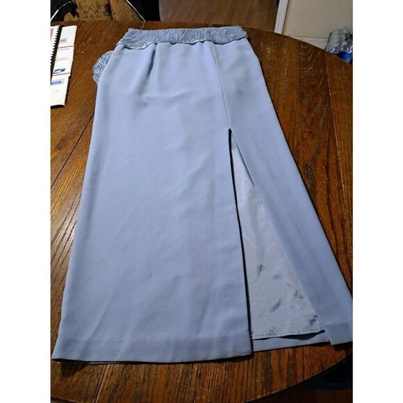 10 Montage Collection Mon Cheri Beaded Embellished Short Sleeve Formal Dress - Picture 5 of 11